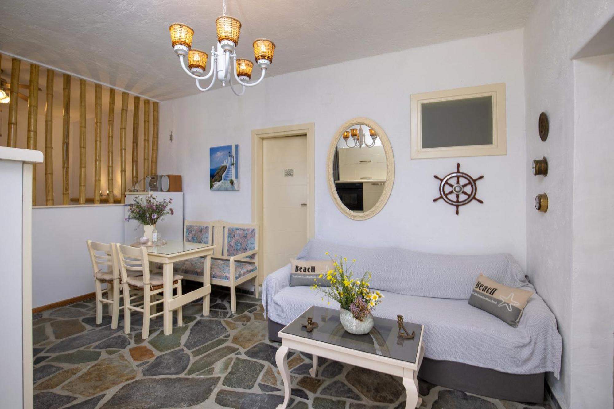 Aegean View - Seaside Apartment In Syros Azolimnos Eksteriør billede
