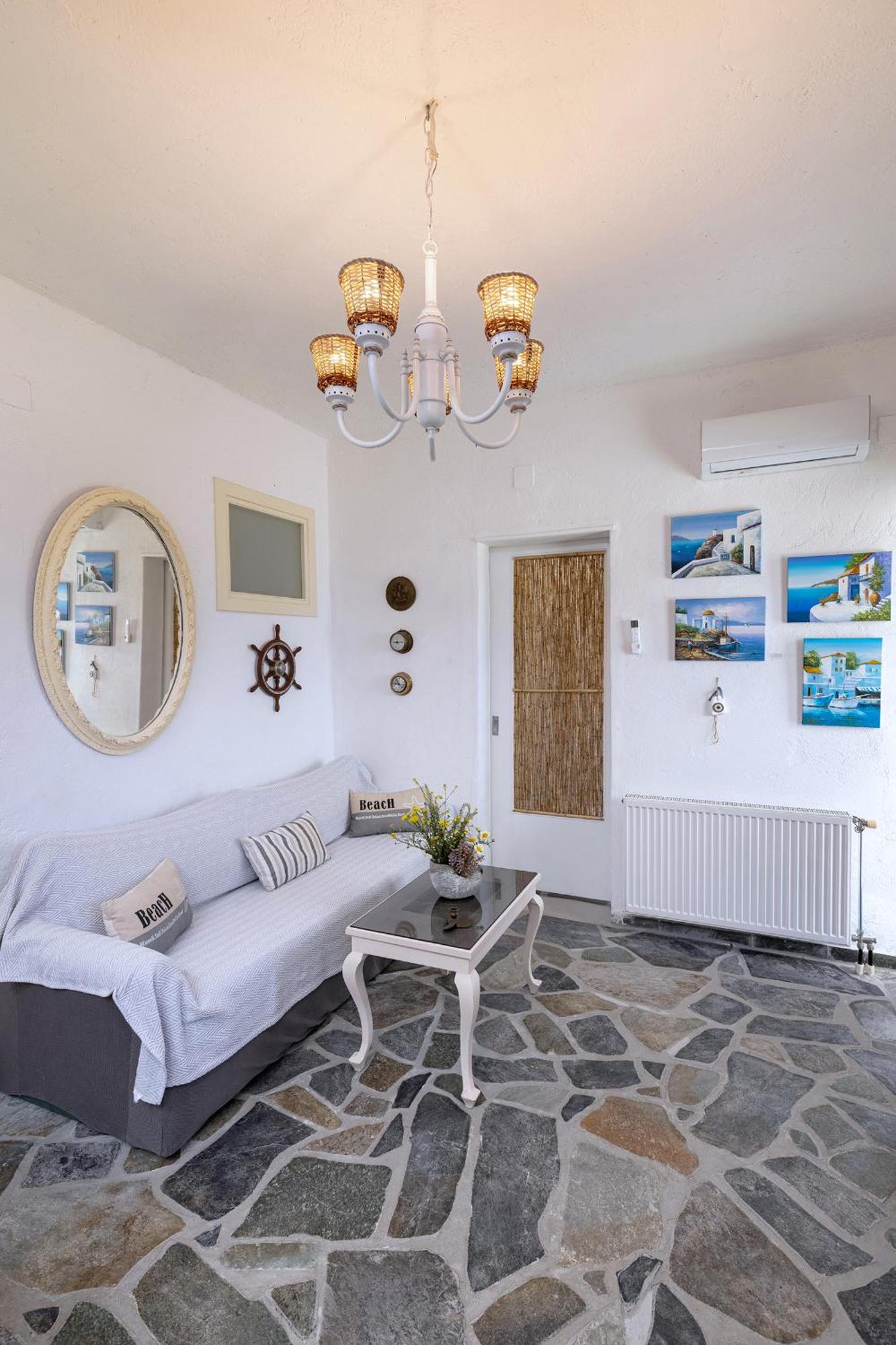 Aegean View - Seaside Apartment In Syros Azolimnos Eksteriør billede