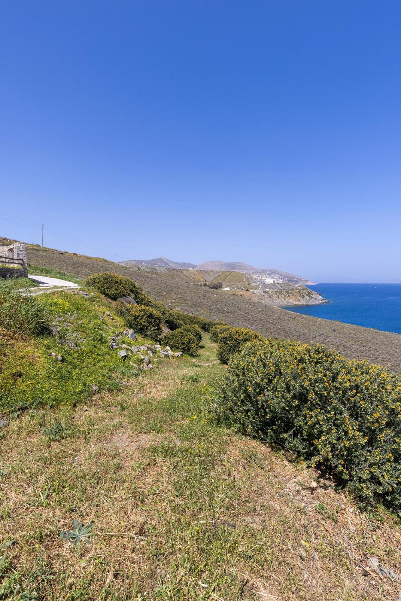Aegean View - Seaside Apartment In Syros Azolimnos Eksteriør billede
